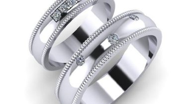 Nhẫn cưới vàng trắng giá bao nhiêu 1 cặp?