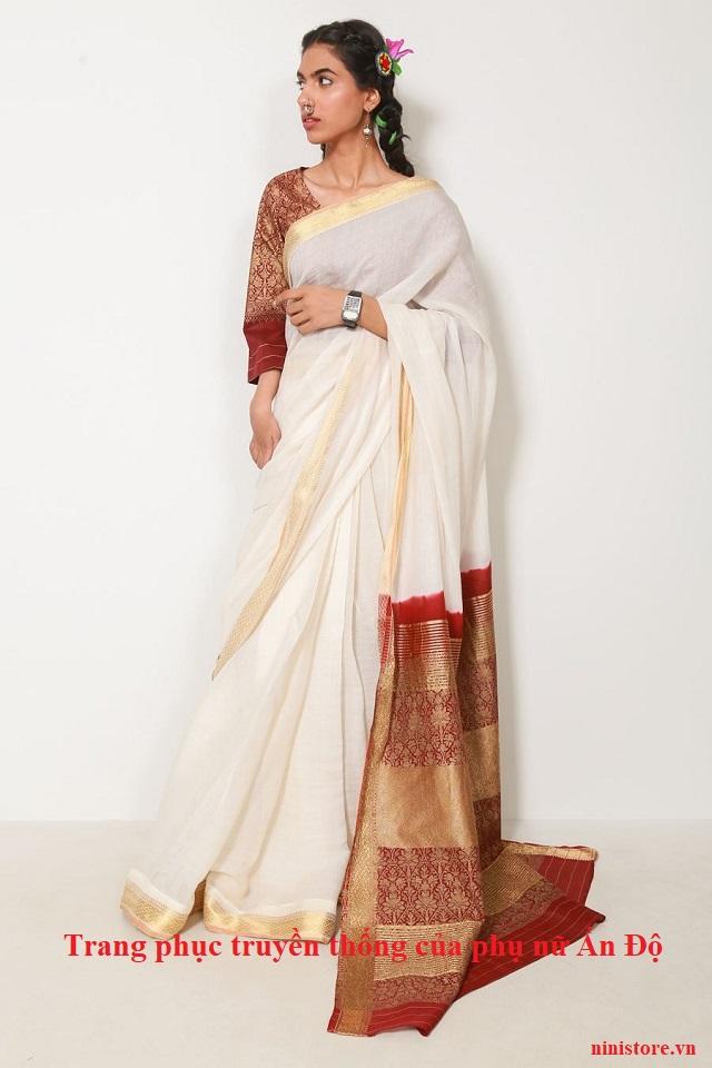 Trang phục sari Ấn Độ  Hoài Giang shop