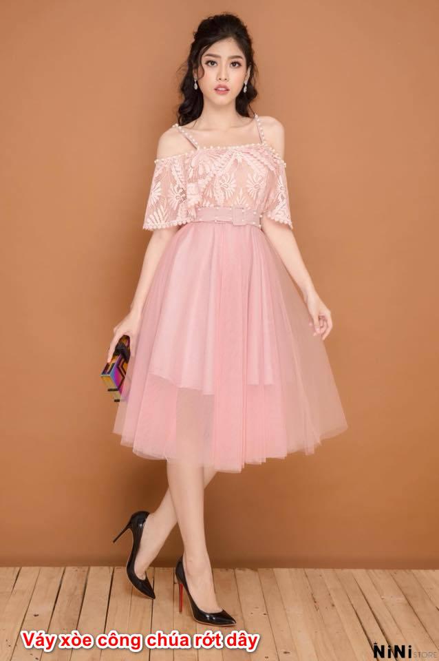 Váy đầm dự tiệc trắng công chúa 2 dây xếp ly ngực, váy thiết kế cao cấp giá  rẻ (kèm ảnh shop) | Shopee Việt Nam