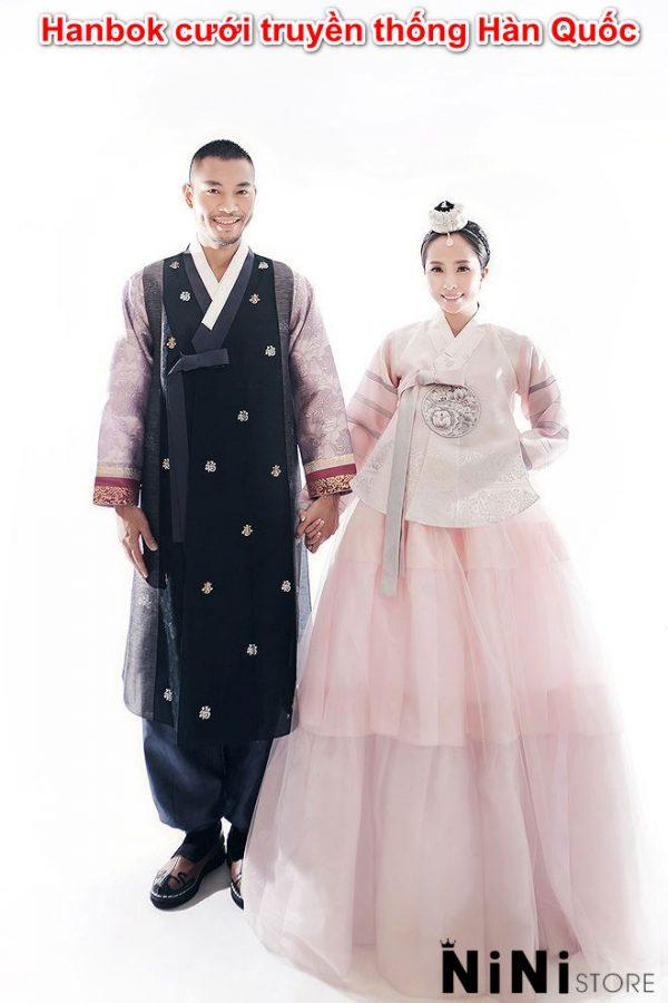 Top 8 mẫu Hanbok cưới truyền thống Hàn Quốc đang Hot hiện nay
