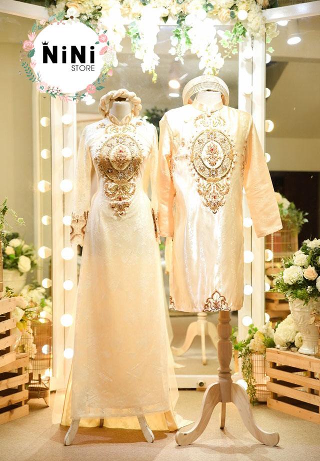 Lộ ảnh Khánh Linh diện váy cưới xinh đẹp bên Tiến Dũng bảnh bao: Đúng 