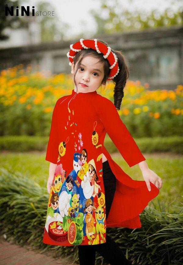 5 mẫu áo dài trẻ em bé trai cho dịp lễ Tết 2020 | Quyên Nguyễn Bridal