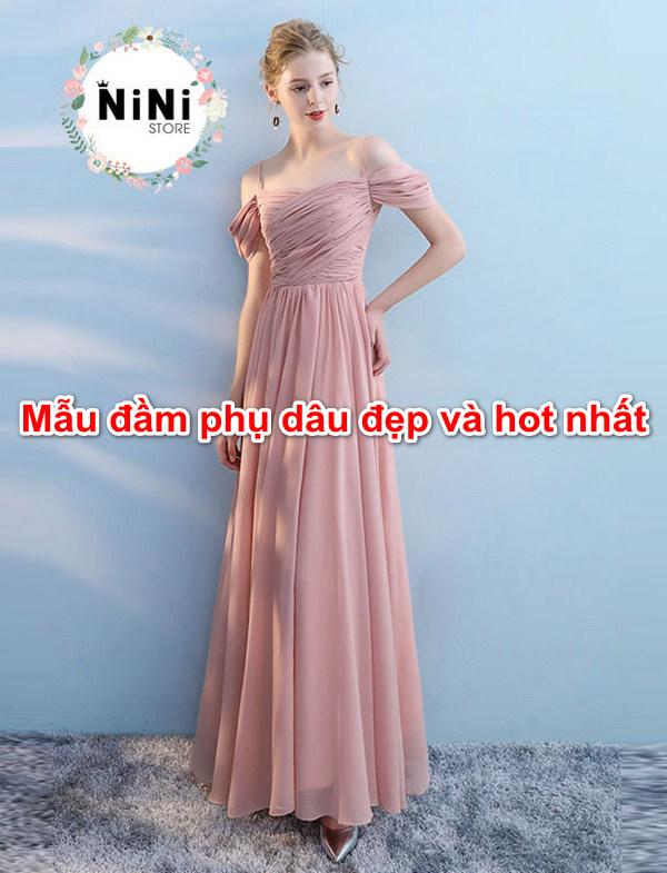 Top 10 mẫu đầm phụ dâu (phù dâu) đẹp và Hot nhất 2024 - NiNiStore 2024