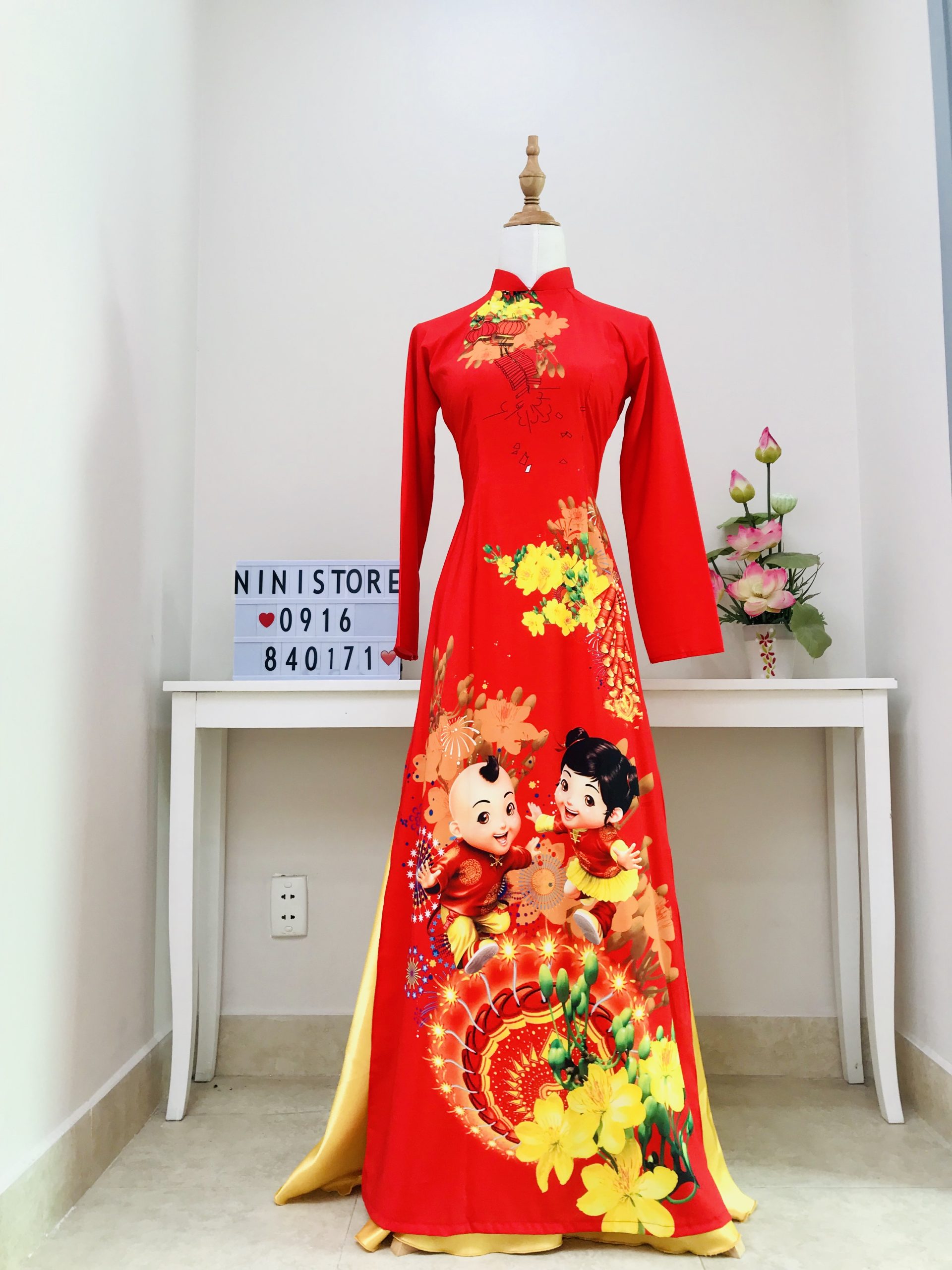 5 loại họa tiết in 3D phổ biến trên áo dài truyền thống Việt nam