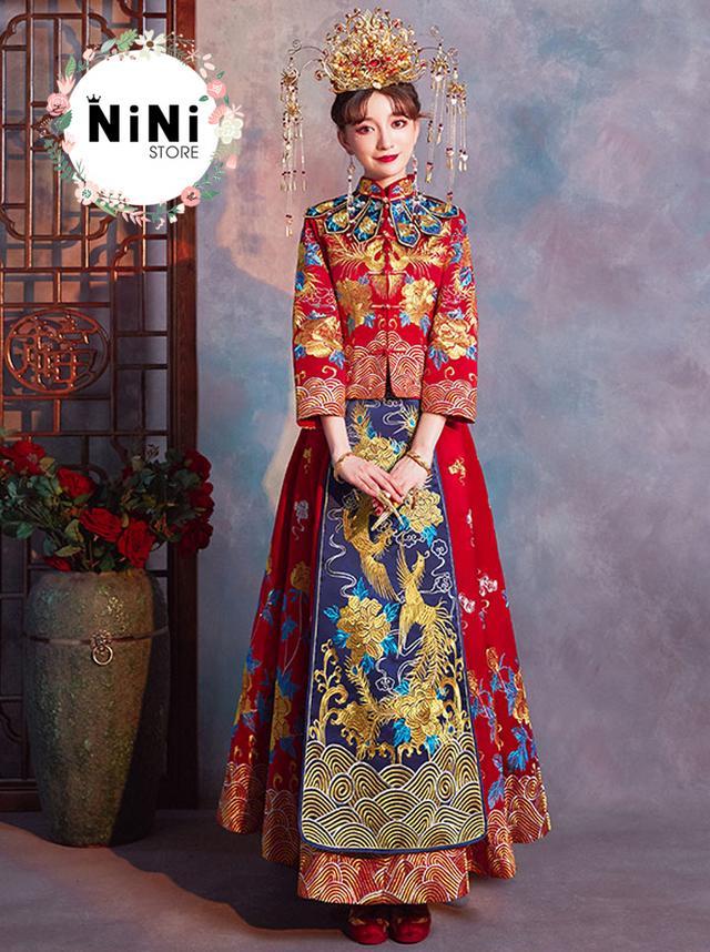 14 mẫu váy cưới kiểu Trung Quốc đẹp và nổi bật nhất