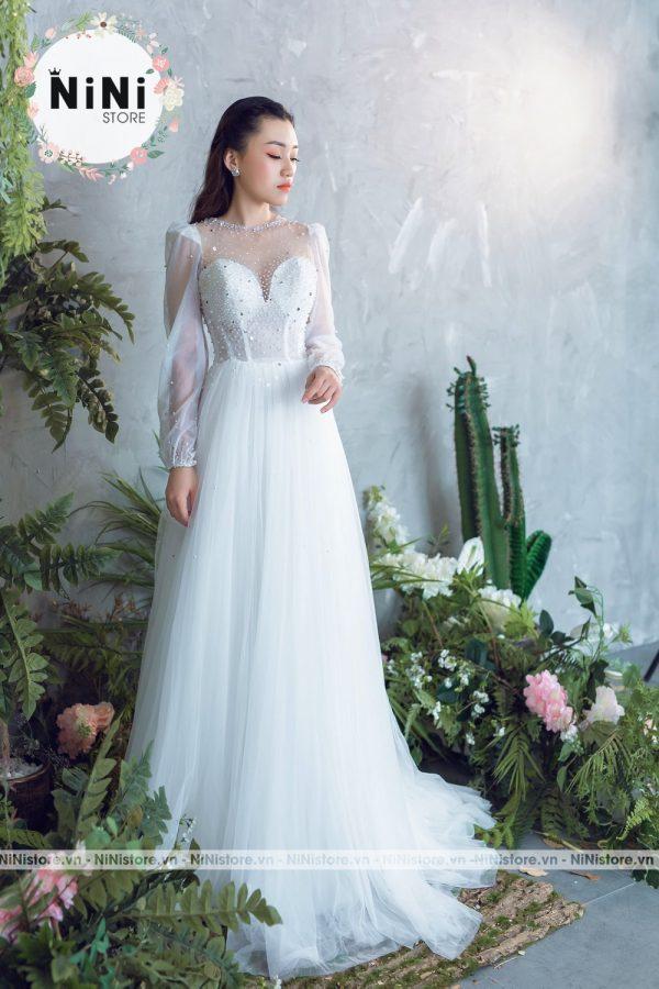 Cập nhật với hơn 78 váy cưới tay lỡ tuyệt vời nhất  trieuson5