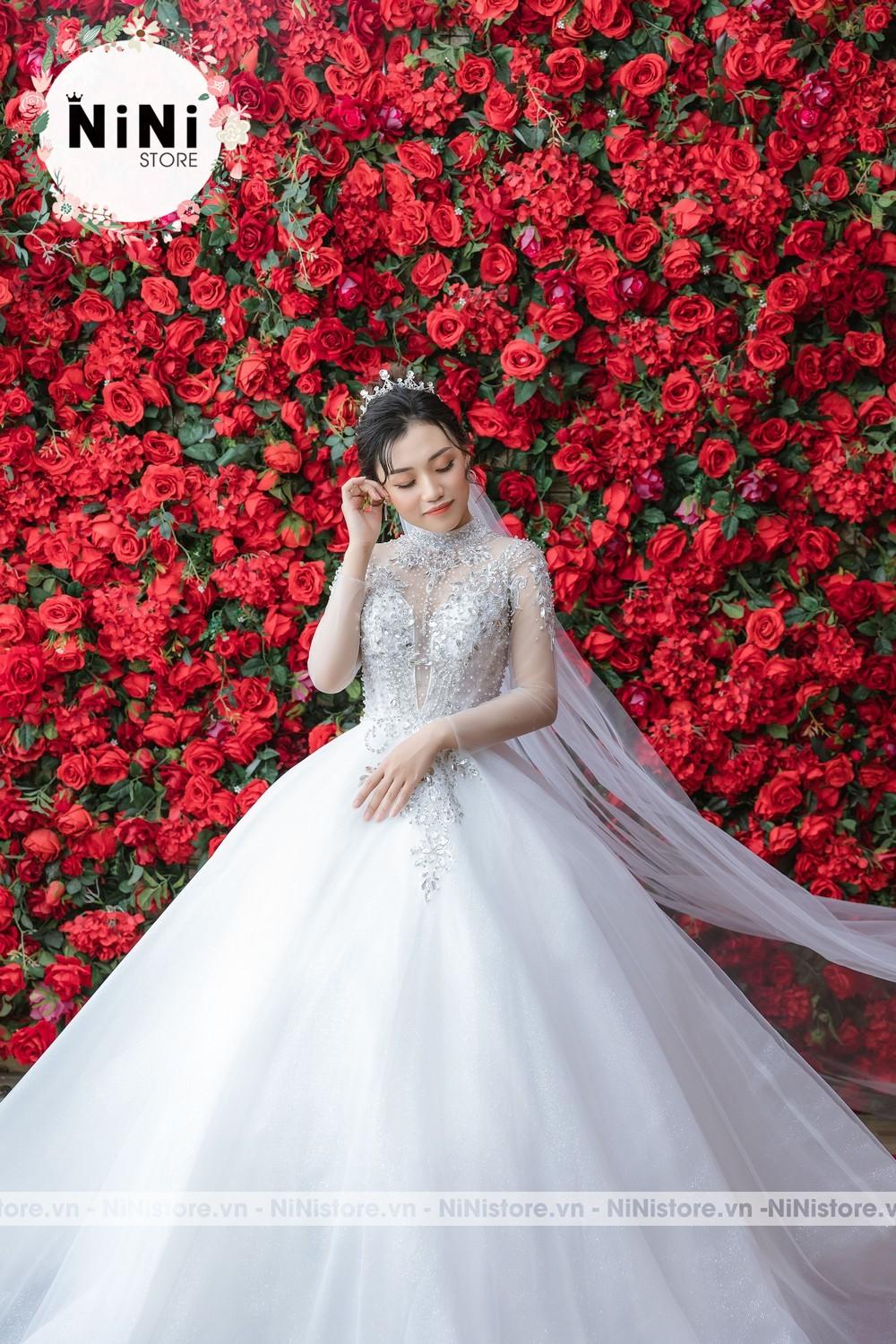 10 mẫu Váy Cưới  Áo Cưới Màu Trắng đẹp tinh khôi cho cô dâu