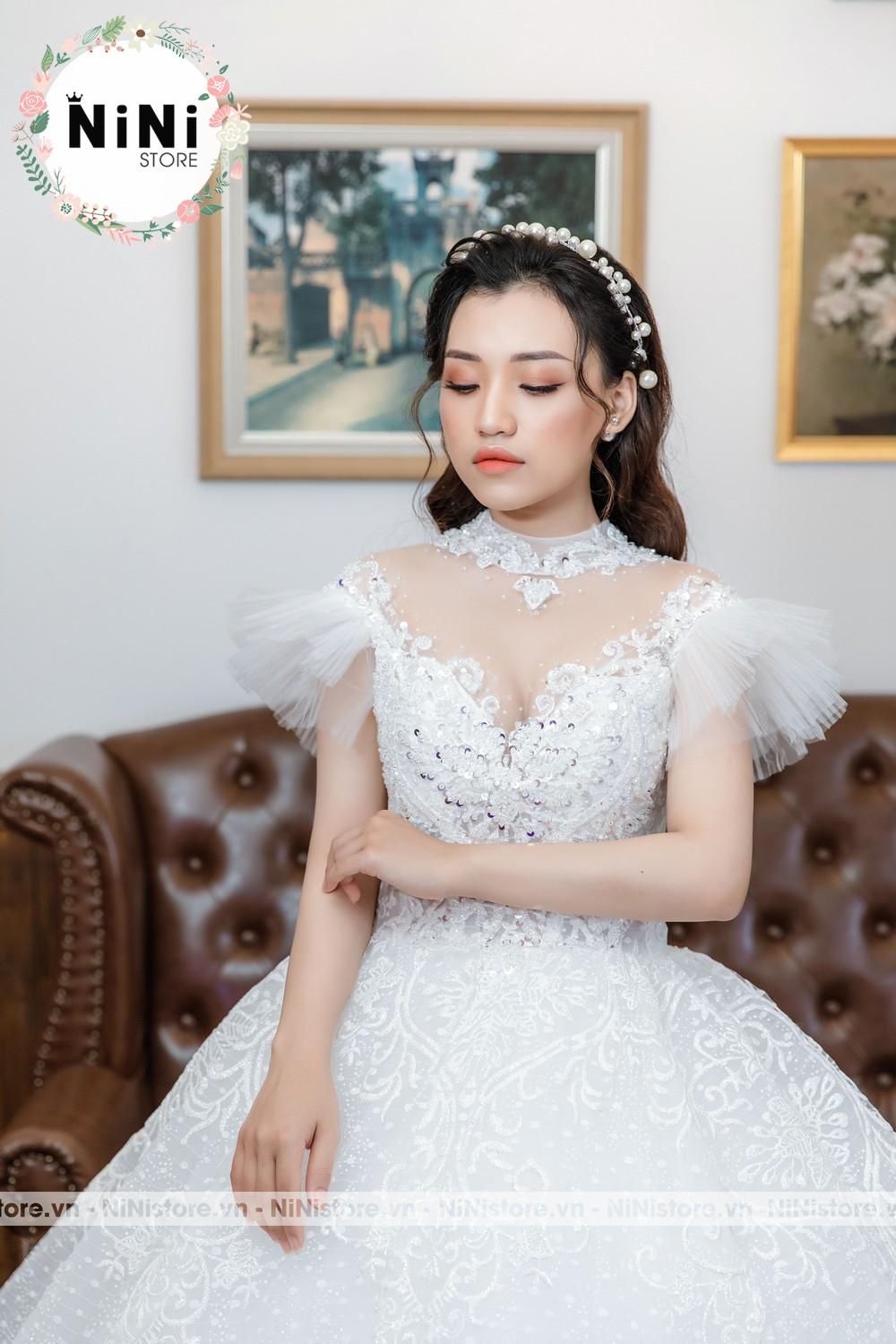Váy cưới công chúa trắng  M536 Mới 100 giá 2500000đ gọi 0935 029  366 Quận 1  Hồ Chí Minh id16270700